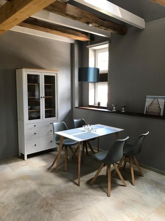 Fachwerk-Maisonette-Wohnung -Zur Tenne- Rieste Buitenkant foto