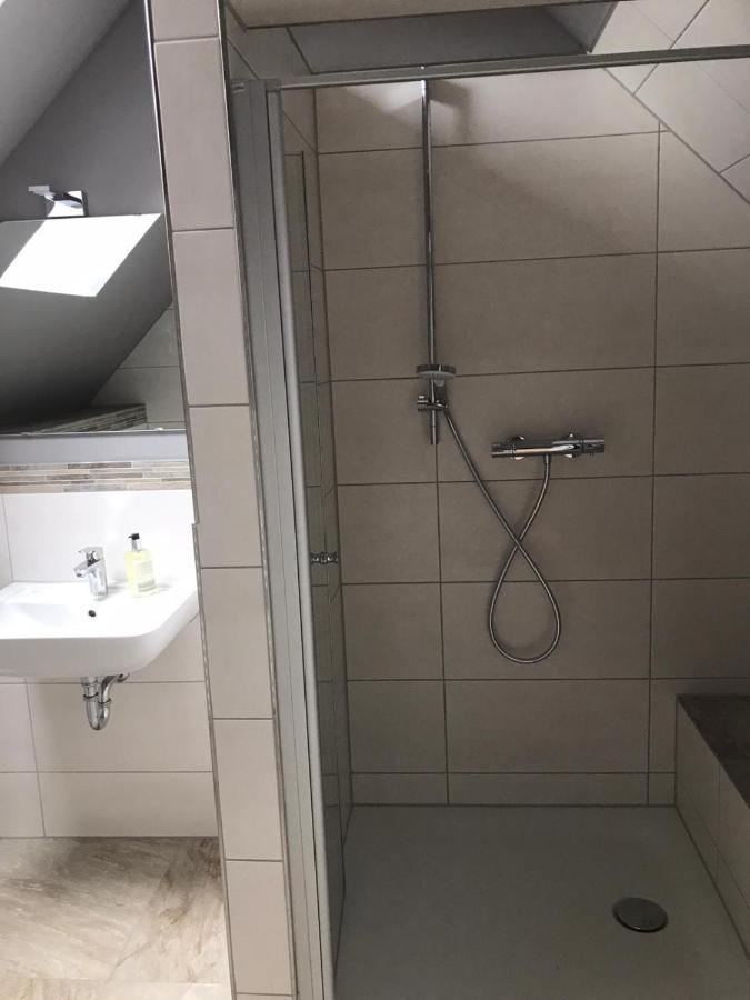 Fachwerk-Maisonette-Wohnung -Zur Tenne- Rieste Buitenkant foto